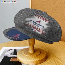 Atlanta Braves MLB Women Newsboy Hat, Ladies Women Hat M01