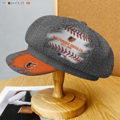 Baltimore Orioles MLB Women Newsboy Hat, Ladies Women Hat M01