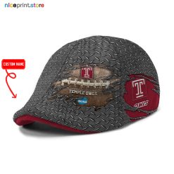 Temple Owls NCAA4 Ivy Cap, Flat Cap M16