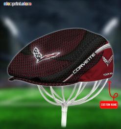 Chevrolet Corvette Jeff Cap, Driving Cap, Golf Cap M33RED