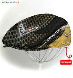 Chevrolet Corvette Jeff Cap, Driving Cap, Golf Cap M33Yellow