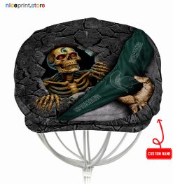 Michigan State Spartans NCAA2 Jeff Cap, Flat Cap, Driving Cap M84