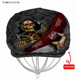 Mississippi State Bulldogs NCAA2 Jeff Cap, Flat Cap, Driving Cap M84