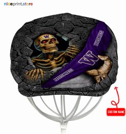 Washington Huskies NCAA2 Jeff Cap, Flat Cap, Driving Cap M84