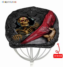 Houston Cougars NCAA3 Jeff Cap, Flat Cap, Driving Cap M84