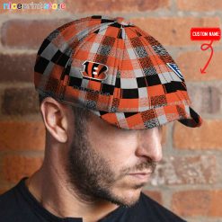 Cincinnati Bengals NFL Baker Boy Hat, Newsboy Hat M01