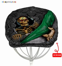 North Texas Mean Green NCAA4 Jeff Cap, Flat Cap, Driving Cap M84