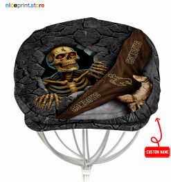 Wyoming Cowboys NCAA4 Jeff Cap, Flat Cap, Driving Cap M84