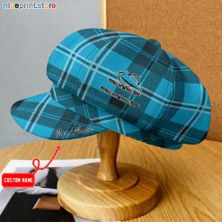 Cronulla-Sutherland Sharks NRL Women Newsboy Hat, Ladies Women Hat M01