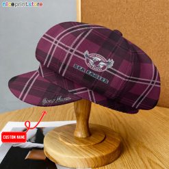 Manly-Warringah Sea Eagles NRL Women Newsboy Hat, Ladies Women Hat M01