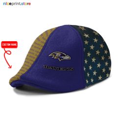 Baltimore Ravens NFL Ivy Cap, Flat Cap M17