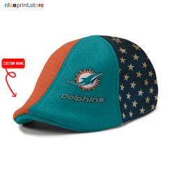 Miami Dolphins NFL Ivy Cap, Flat Cap M17