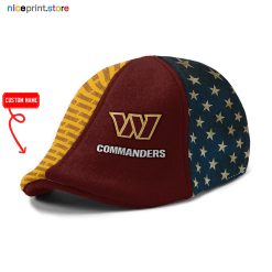 Washington Commanders NFL Ivy Cap, Flat Cap M17