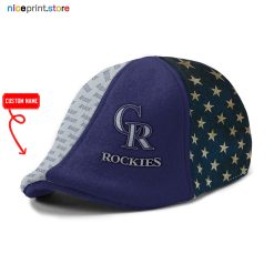 Colorado Rockies MLB Ivy Cap, Flat Cap M17