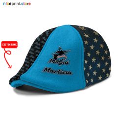 Miami Marlins MLB Ivy Cap, Flat Cap M17