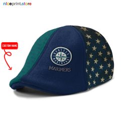 Seattle Mariners MLB Ivy Cap, Flat Cap M17