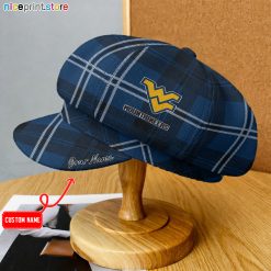 West Virginia Mountaineers NCAA2 Ladies Women Hat, Newsboy Hat M01