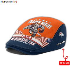 Denver Broncos NFL Jeff Cap, Driving Cap, Golf Cap M85