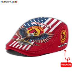 Louisville Cardinals NCAA Jeff Cap, Flat Cap, Driving Cap M86
