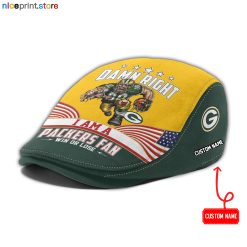 Green Bay Packers NFL Jeff Cap, Driving Cap, Golf Cap M85