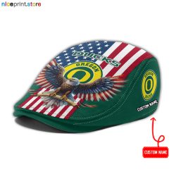 Oregon Ducks NCAA Jeff Cap, Flat Cap, Driving Cap M86