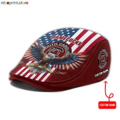 South Carolina Gamecocks NCAA Jeff Cap, Flat Cap, Driving Cap M86