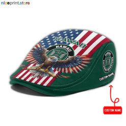 Hawaii Rainbow Warriors NCAA2 Jeff Cap, Flat Cap, Driving Cap M86
