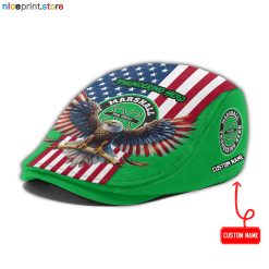 Marshall Thundering Herd NCAA2 Jeff Cap, Flat Cap, Driving Cap M86