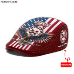 Mississippi State Bulldogs NCAA2 Jeff Cap, Flat Cap, Driving Cap M86