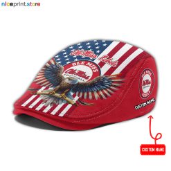 Ole Miss Rebels NCAA2 Jeff Cap, Flat Cap, Driving Cap M86