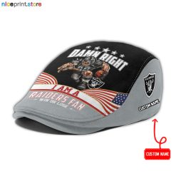 Las Vegas Raiders NFL Jeff Cap, Driving Cap, Golf Cap M85