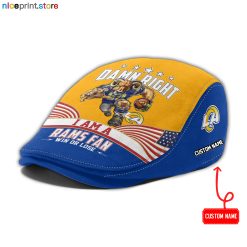 Los Angeles Rams NFL Jeff Cap, Driving Cap, Golf Cap M85