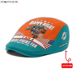 Miami Dolphins NFL Jeff Cap, Driving Cap, Golf Cap M85