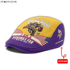 Minnesota Vikings NFL Jeff Cap, Driving Cap, Golf Cap M85