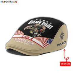 New Orleans Saints NFL Jeff Cap, Driving Cap, Golf Cap M85