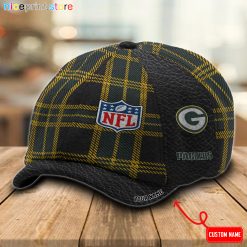 Green Bay Packers NFL Baker Boy Hat, Newsboy Hat M04
