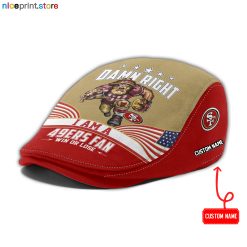 San Francisco 49ers NFL Jeff Cap, Driving Cap, Golf Cap M85