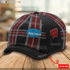 Wisconsin Badgers NCAA Baker Boy Hat, Newsboy Hat M04