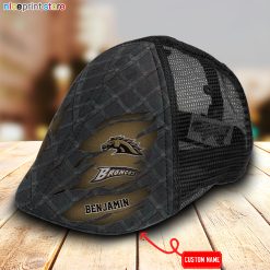 Western Michigan Broncos NCAA4 Mesh Trucker Hat-Ivy Hat-Black and White Mesh Cap M01