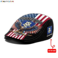 Connecticut State Jeff Cap, Driving Cap, Golf Cap 86