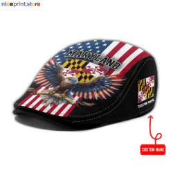 Maryland State Jeff Cap, Driving Cap, Golf Cap 86
