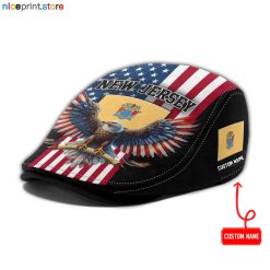 New Jersey State Jeff Cap, Driving Cap, Golf Cap 86