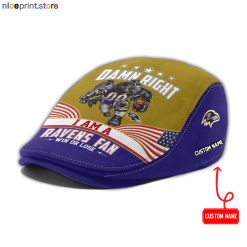 Baltimore Ravens NFL Jeff Cap, Driving Cap, Golf Cap M85
