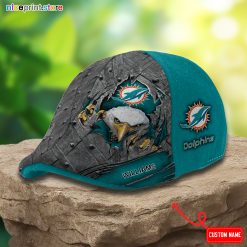 Miami Dolphins NFL Ivy Cap, Flat Cap M18