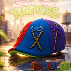 TMNT Ivy Cap, Flat Cap MTMNT01