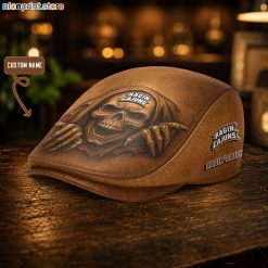 Leather-Louisiana Ragin Cajuns NCAA4 Leather Beret Caps M04